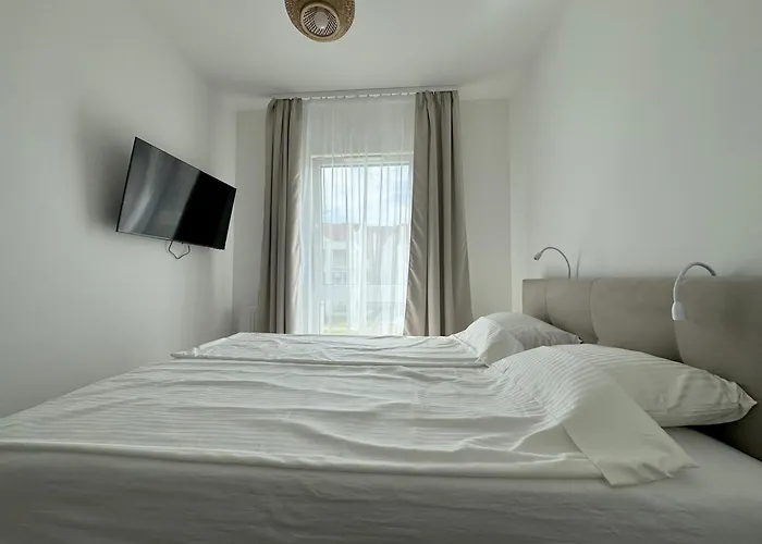 Mika Let's Sea 73 Tuz Przy Plazy, Klimatyzacja, Basen Appartamento Gąski