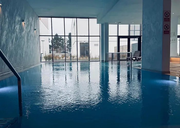 Апартаменты Mika Let's Sea 73 Tuz Przy Plazy, Klimatyzacja, Basen Гонски